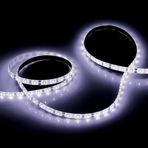 Miniatura 3 de Tira de luz LED de 12 V, SMD 5630 flexible, impermeable, cinta de luz de 16.4 pies para el hogar, cocina y más, color blanco 6000K