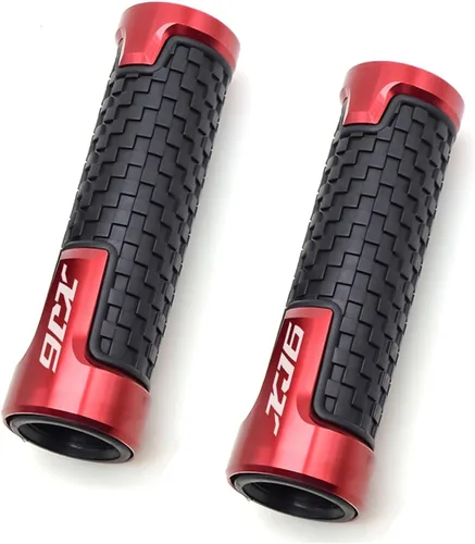 Motorcycle Handlebar Grips Motorcycle Handlebar Grip Handle Bar Motorbike Handlebar Grips for Yamaha XJ6N XJ6 Diversion 2009-2016 2010 2011 2012 Red