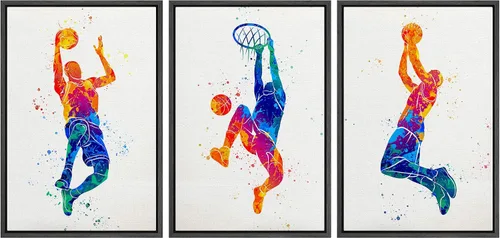 Miniatura 9 de wall26 Lienzo enmarcado para pared, juego de arte de primer plano, detalles de costuras de béisbol, atletas deportivos, fotografía, moderno