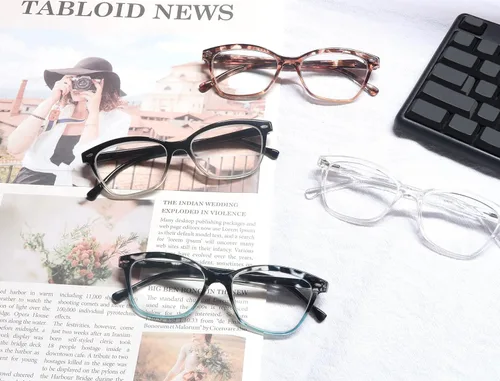 Miniatura 5 de Gafas de lectura para mujer y damas+2.00 elegantes anteojos de aumento para mujer, paquete de 4 unidades, ligeros y cómodos