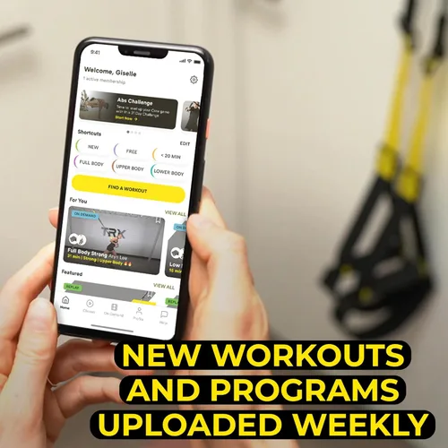 Miniatura 4 de TRX Formación de membresía bajo demanda de 6 meses - Acceso ilimitado a entrenamientos dirigidos por expertos, programas personalizados, fuerza