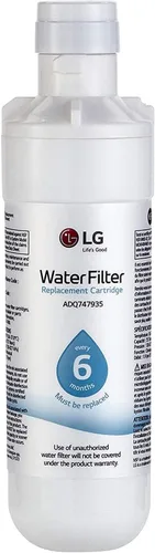 Miniatura 2 de LG LT1000P - Filtro de agua para refrigerador de repuesto de 6 meses/200 galones de capacidad, blanco y 6 meses (LT120F) Filtro de aire