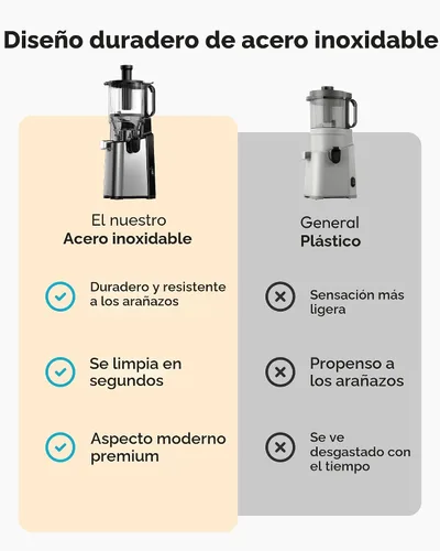 Miniatura 6 de Máquinas de exprimidor, exprimidor de prensa fría EUHOMY con tolva de alimentación ancha de 5.8" para verduras y frutas enteras con 400W, alto Negro
