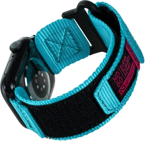Miniatura 47 de Nereides Compatible con Correa de Apple Watch Ultra 3/2/1, Correa Deportiva de Nylon con Diseño Tejido para 49 mm (L, Negro)