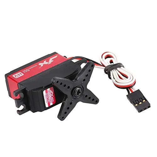 Miniatura 5 de JX PDI-HV2545MG - Servo de cola digital de alta tensión para helicóptero RC 450 500 (0.88 oz)