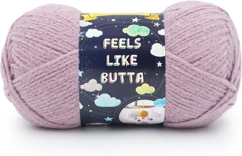 Miniatura 37 de Lion Brand Yarn - Hilo Feels Like Butta, hilo aterciopelado suave para tejer y hacer ganchillo, paquete de 1, Negro