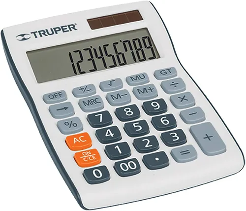 TRUPER Calculadora de escritorio CALC-15E, 6"