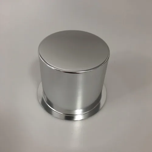 Miniatura 5 de Yuanhe Portavasos de Aluminio Jumbo - Paquete de 10 Portavasos Plateados para Mesa de Juego de Póker, Ideal para Casino, Sofá, Barcos, Pontón, Banco