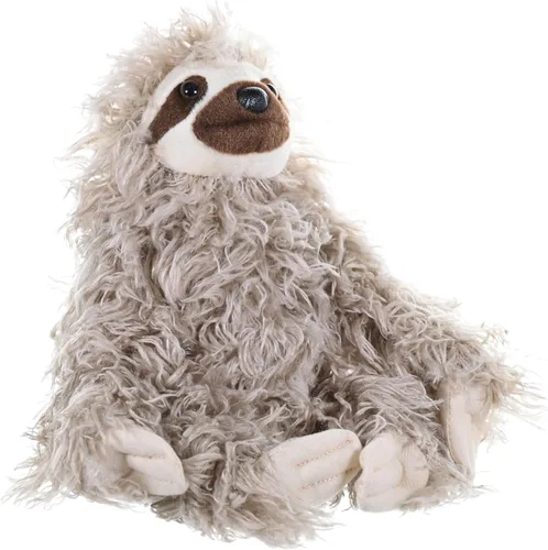 Wild Republic Peluche de perezoso de tres dedos de peluche, juguete de peluche, regalos de perezosos, peluches, 8 pulgadas