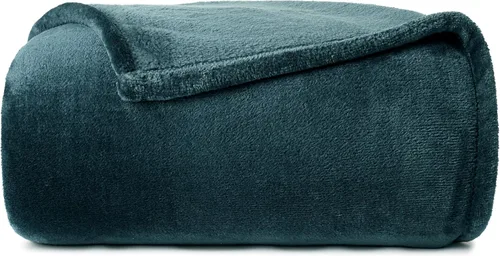 Miniatura 12 de CASUAL LIVING Manta de Vellón Tamaño King/Cal King Esponjosa, Suave, Cálida, Acogedora, Mantas de Cama para Decoración de Dormitorio, Felpa, Gruesa