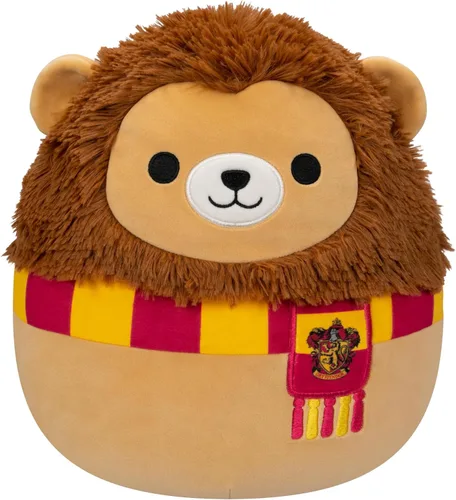 Squishmallows Peluche original de Harry Potter de Gryffindor León de 10 pulgadas, tamaño mediano, ultrasuave y oficial de Jazwares