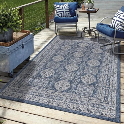 Miniatura 54 de Keen Home Design - Alfombra para terraza al aire libre - 2x10 Lavable para interior/exterior para patio, cocina, balcón, playa, jardín, terraza