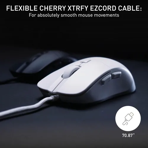 Miniatura 6 de M50 Mouse de Juegos con Cable (Con Cable, Blanco)