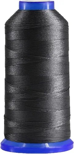 Miniatura 10 de Selric [1300 yardas/26 colores disponibles] Tex 90 Hilo de nailon unido para costura de cuero 280D/3 T90#92 Hilo de tapicería resistente para cuero