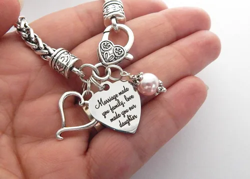 Miniatura 3 de Pulsera de boda de regalo para nuera, regalo para novia, hijastra o hija nueva, joyería de suegra