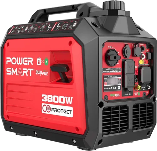 Miniatura 10 de PowerSmart Generador inversor portátil de 2500 vatios con tecnología silenciosa