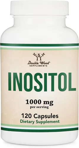 Miniatura 7 de Cápsulas de inositol (mio inositol) 1000 mg de apoyo para la salud de las mujeres (60 unidades) (sin rellenos, seguro para veganos, sin gluten)
