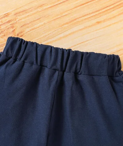 Miniatura 6 de Viworld Conjunto de ropa de manga larga con capucha y pantalones para otoño e invierno