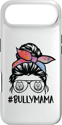 Miniatura 27 de American Bully Mom Messy Bun Hair Glasses, Bully Mama Case for iPhone 16