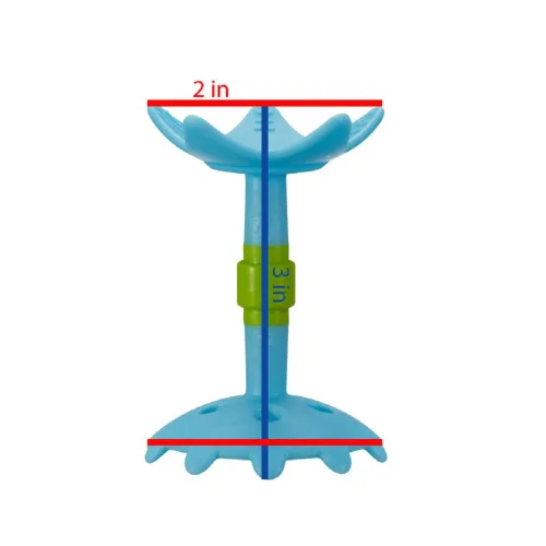Miniatura 5 de Innobaby EZ Grip - Juego de mordedores de masaje - Estrella amarilla y azul amarillo/azul