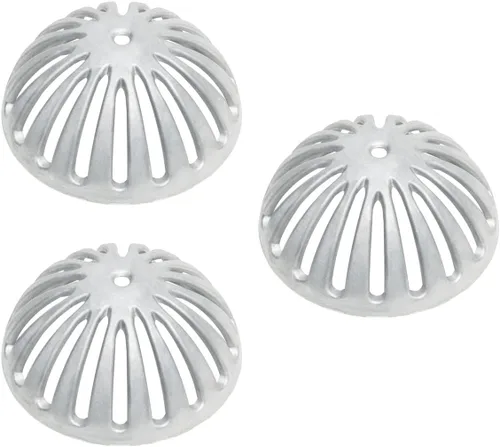 Miniatura 7 de GSW FS-DS - Colador de cúpula de aluminio, cubierta de drenaje para fregadero de piso de 12 pulgadas. Diámetro de 5-1/4 pulgadas