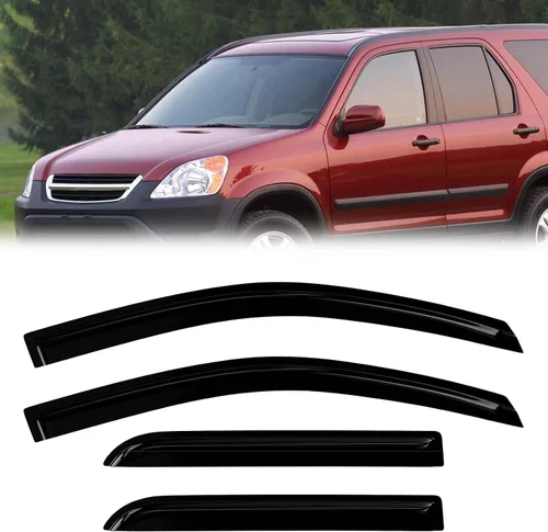 Miniatura 11 de Protectores de lluvia de ventana para Ford F150 SuperCab 2004-2014 2 piezas deflector de ventana para 09-14 F-150 con 2 puertas delanteras