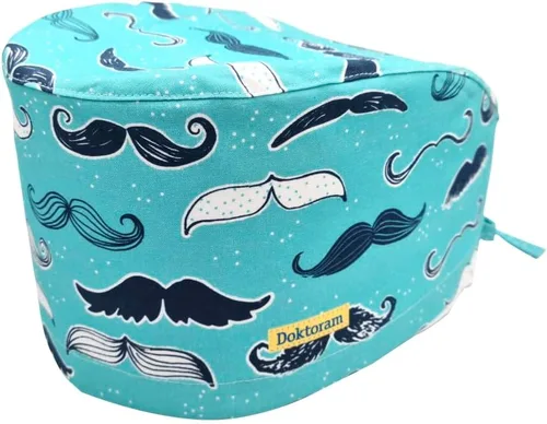 Miniatura 42 de Print Scrub Caps - Sombrero perfecto para enfermeras, médicos y EMTs..