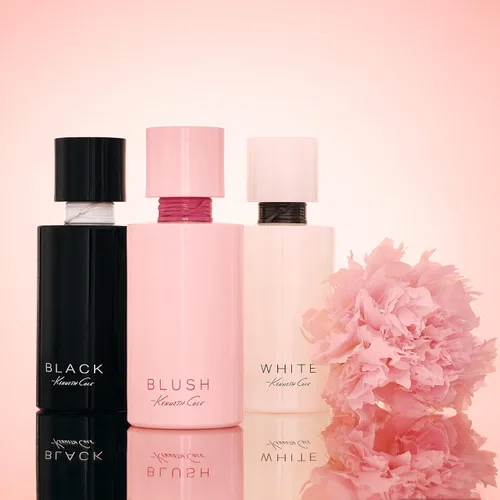 Miniatura 4 de Kenneth Cole White for Her Body Mist para mujer, notas de mandarina, vainilla, almizcle y orquídea, aroma afrutado, fresco y femenino, fragancia