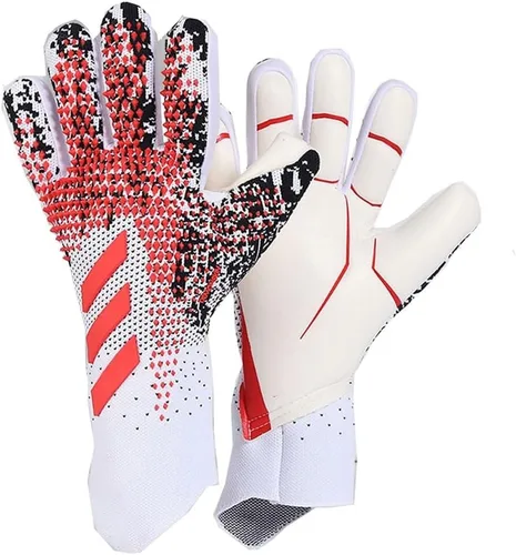 Miniatura 8 de Guantes de portero de fútbol, guantes de fútbol, guantes profesionales antideslizantes con agarre fuerte, guantes de portero para entrenamiento