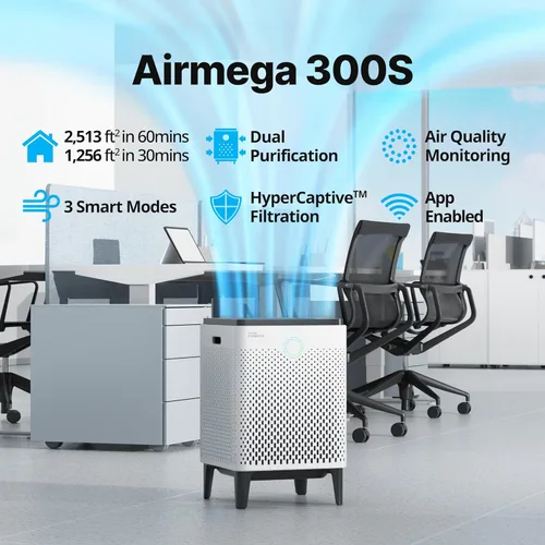 Miniatura 2 de La aplicación más inteligente que permite purificar el aire AIRMEGA 300S