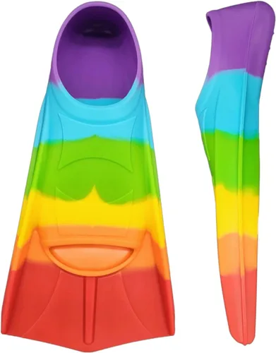 Miniatura 73 de Gugmoy Kids Swim Fins,Comfortable Silicone Flippers for Swimming and Diving,Size Suitable Beginners Kids Girls Boys Adults