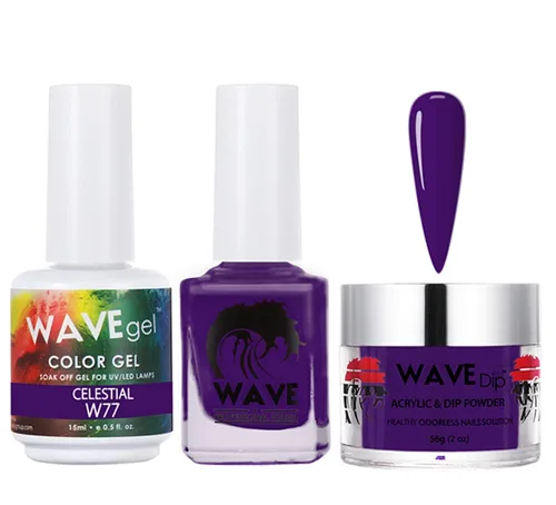 Miniatura 7 de WAVEGEL - Juego de gel de remojo, laca de uñas y polvo acrílico a juego - Colección Simplicity - #P109 Blizzard