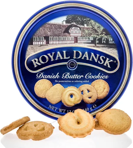 Miniatura 4 de Royal Dansk Selección de galletas danesas, sin conservantes ni colorantes añadidos, 12 onzas