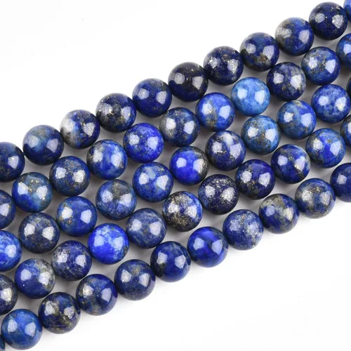Miniatura 55 de Cuentas redondas naturales semipreciosas de piedra suelta para hacer joyas, brazaletes, collares Cuarzo rosa