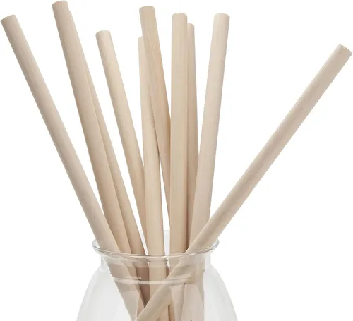 Miniatura 3 de Varillas de madera redondas de madera maciza de 3/8 x 15 pulgadas, 20 piezas de varillas de madera para macramé para manualidades, palos de madera