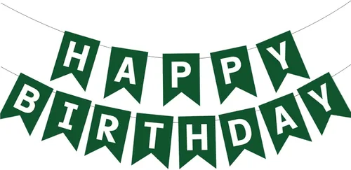Miniatura 12 de Cartel de feliz cumpleaños suministros para fiesta de cumpleaños (B 1)