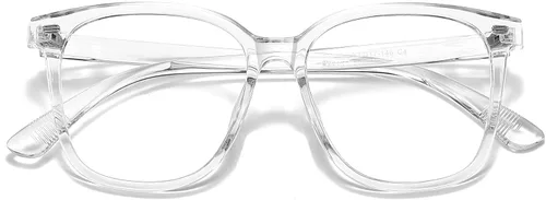 Miniatura 9 de Lentes de gran tamaño con bloqueo de luz azul para mujer, lectura en computadora, antirreflejos, reducen la fatiga ocular