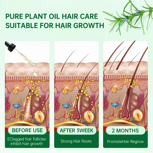 Miniatura 5 de BlueQueen Adivasi - Aceite natural puro para el cabello, hecho por Pure Adivasi, aceite indio para el cabello para hombres y mujeres, aceite bio
