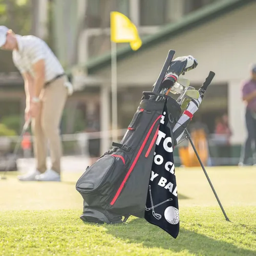 Miniatura 5 de Artpreti Divertida toalla de golf, toallas de golf impresas para bolsas de golf con clip, regalo de golf para hombres, marido, novio, papá, regalos