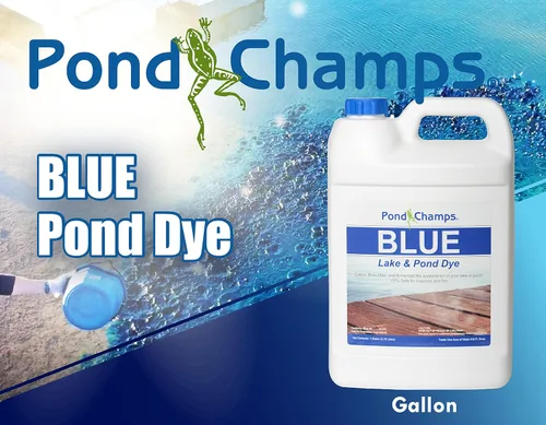 Miniatura 2 de Blue Lake and Pond Dye - Un galón de tinte profesional para lago y estanque, trata hasta 1 acre, color azul real, seguro para peces, vida silvestre