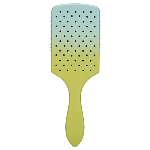 Miniatura 2 de Wet Brush Desenredador de paletas, verde/azul, cerdas IntelliFlex ultrasuaves con diseño AquaVent ideal para tratamientos capilares, cepillo sin