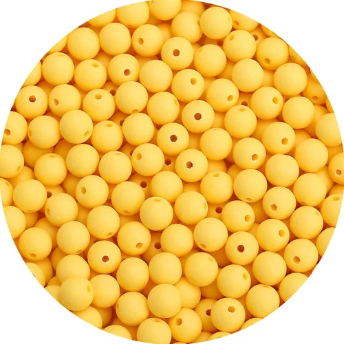 Miniatura 9 de BONNY BOXX 2000 piezas 4 mm cuentas redondas de acrílico de zafiro suave, bolas de plástico de chicle de burbujas, cuentas gruesas de bolas