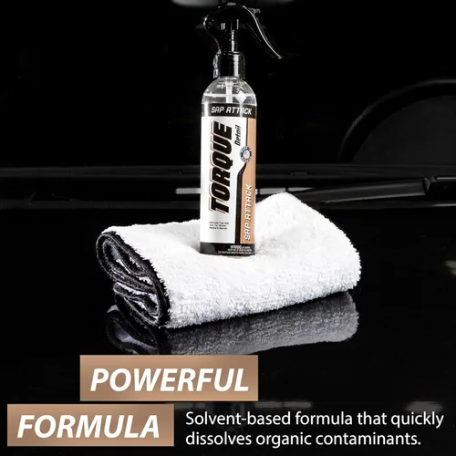 Miniatura 2 de Torque Detail Sap Attack 8oz - Elimina la savia de árboles, alquitrán, goma, residuos de pegatinas y asfalto - Removedor de savia, alquitrán