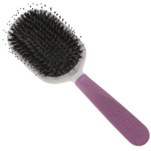 Miniatura 10 de Kent KCR5 "Create" - Cepillo acolchado grande para alisar y alisar todo tipo de cabello, cepillo desenredante con mango ergonómico morado y cerdas