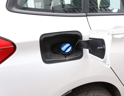 Tapa del tanque de combustible de gas de aleación de aluminio para BMW X1 X2 X3 X4 X5 X6 F10 F15 F16 F25 F26 F30 F34 F35 F48 F47 G30 G38 (azul,
