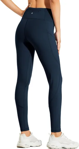Miniatura 2 de Willit - Leggings de cintura alta con forro polar para mujer, impermeables, térmicas, para senderismo, yoga, correr