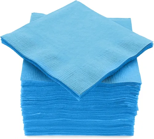Miniatura 14 de Paquete de 100 servilletas rojas para bebidas, paquete de fiesta grande, 2 capas, ideal para bodas, fiestas, cumpleaños, cenas, almuerzos, cócteles