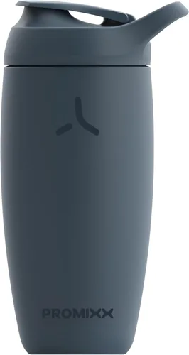 Miniatura 10 de Promixx Pursuit Botella Agitadora Aislada de Acero Inoxidable Botella de Agua y Vaso Agitador, 18 onzas, Coral