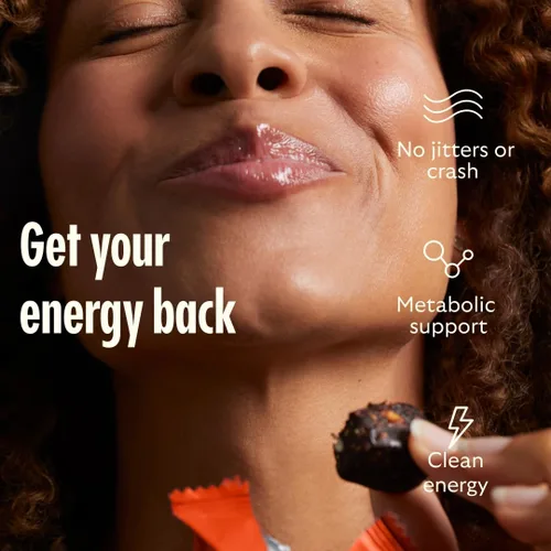 Miniatura 3 de GEM Energy Caffeinated Bite Energía Holística y Sostenida Apoya el Metabolismo, la Estamina y la Resistencia 40 mg de Cafeína, Raíz