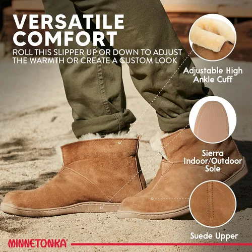 Miniatura 3 de Minnetonka Botines de piel de oveja para hombre